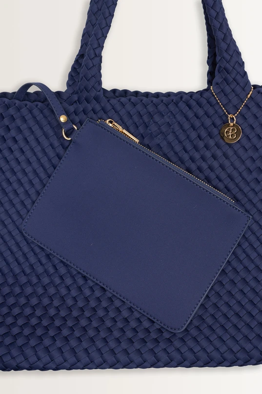 Geweven shopper