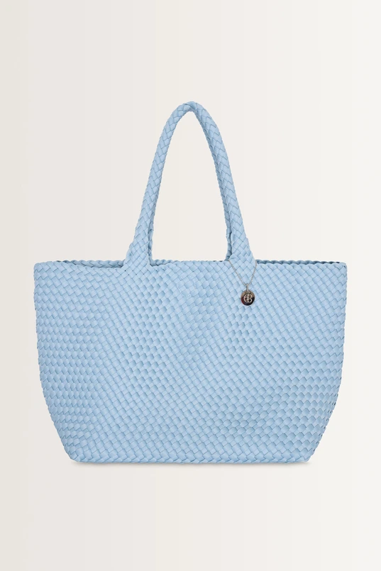 Geweven shopper