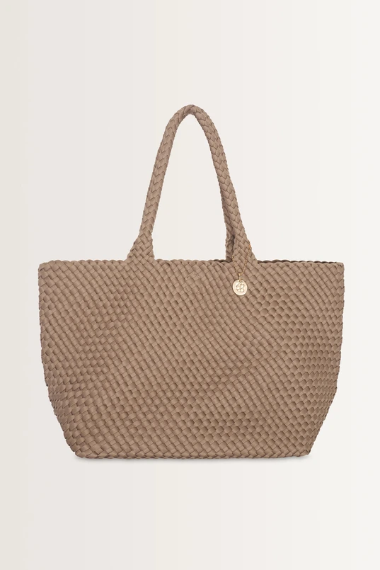 Geweven shopper