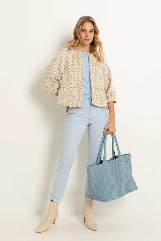 Geweven shopper