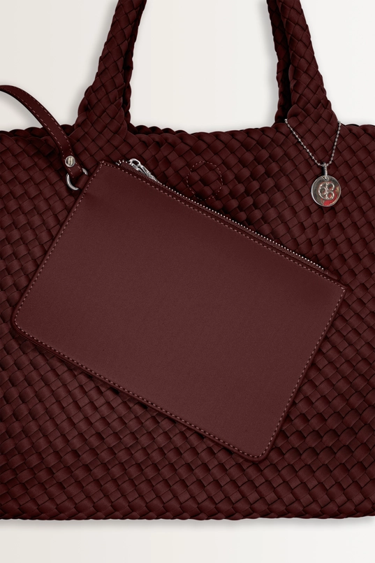 Geweven shopper