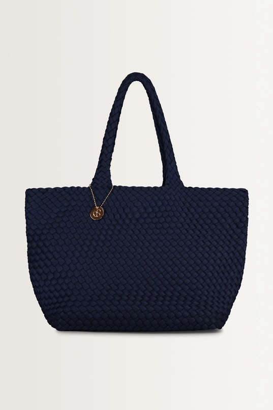 Geweven shopper
