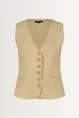 Gilet linnen