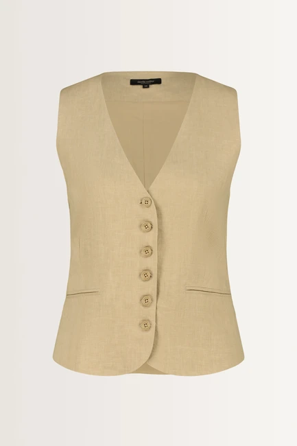 Gilet linnen