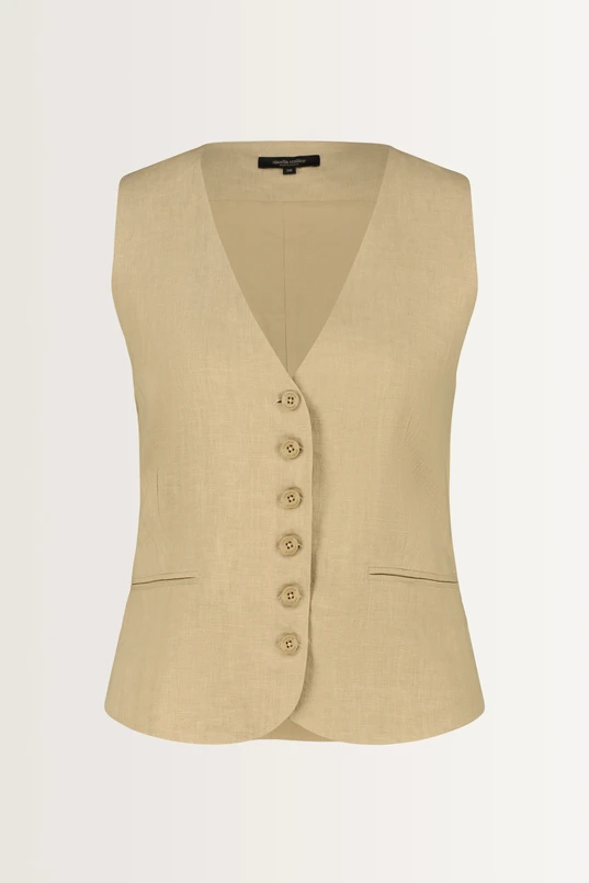 Gilet linnen