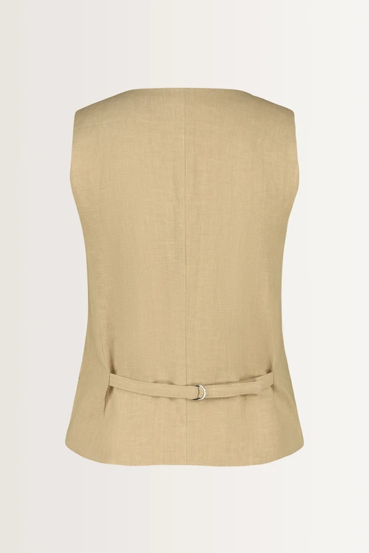 Gilet linnen