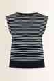 Gilet met streeppatroon Landa Max Mara Weekend