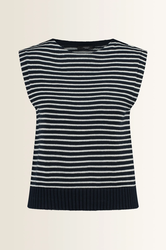 Gilet met streeppatroon Landa Max Mara Weekend