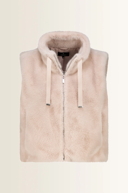 Gilet van kunstbont Monari
