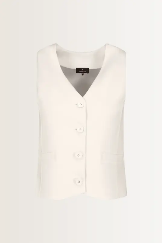 Glad mouwloos vest Monari