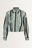 Grafisch gestreepte blouse Ragtime Max Mara Weekend