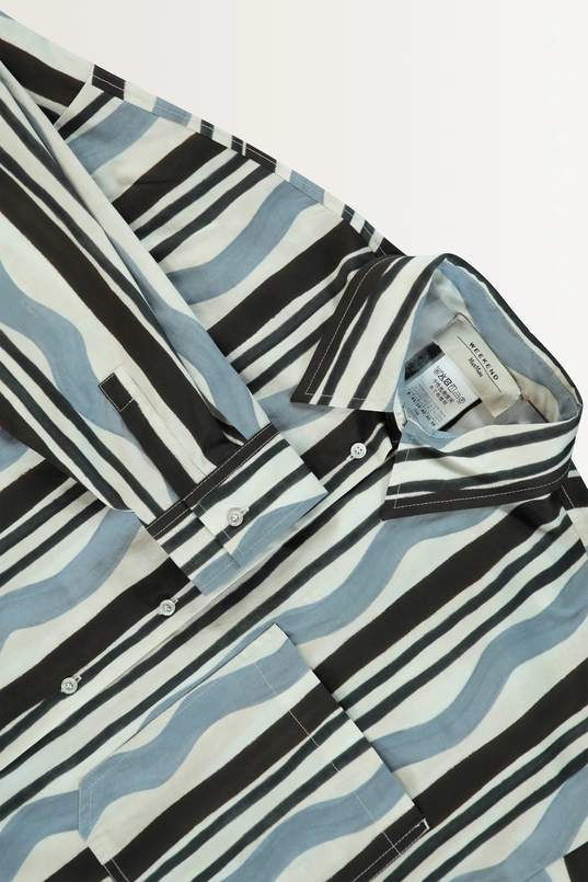 Grafisch gestreepte blouse Ragtime Max Mara Weekend