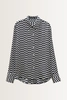 Grafische blouse subtiele glans Zphere Someday