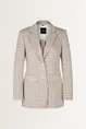Grafische jersey blazer Marc Cain