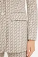 Grafische jersey blazer Marc Cain