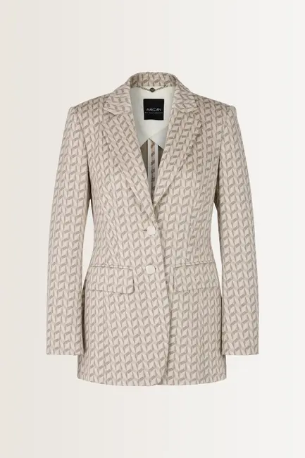 Grafische jersey blazer Marc Cain