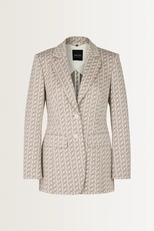 Grafische jersey blazer Marc Cain