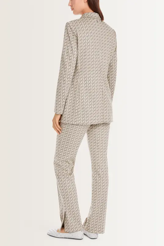 Grafische jersey blazer Marc Cain