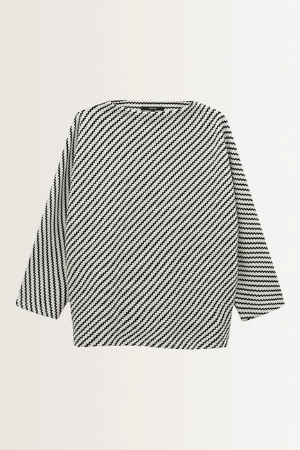 Grafische jersey trui Ulola twist