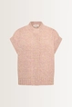 Grofgebreid alpaca blend gilet