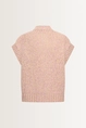 Grofgebreid alpaca blend gilet