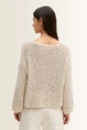 Grofgebreide cropped trui open structuur Marc O'Polo