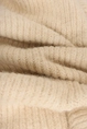 Grofgebreide shawl van wolmix