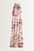 Halterjumpsuit met bloemenprint Vera Mont