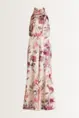 Halterjumpsuit met bloemenprint Vera Mont