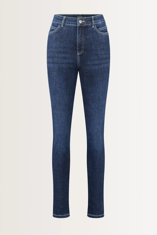 High rise skinny jeans