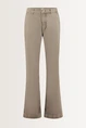 High rise wide leg broek