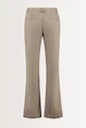 High rise wide leg broek