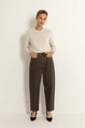 High waist barrel jeans
