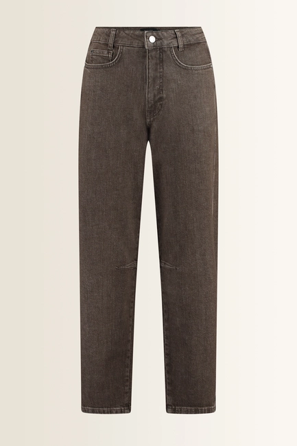 High waist barrel jeans