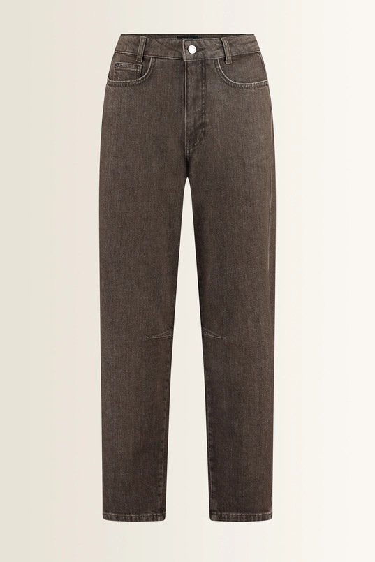 High waist barrel jeans