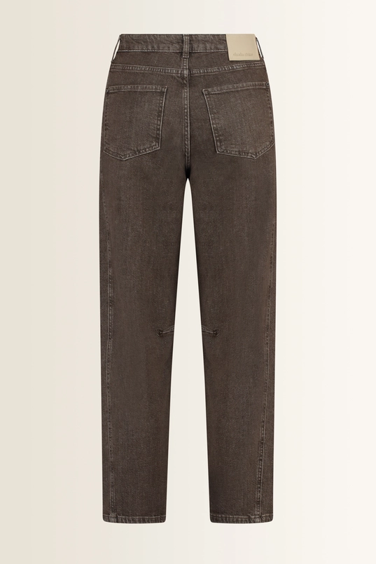 High waist barrel jeans