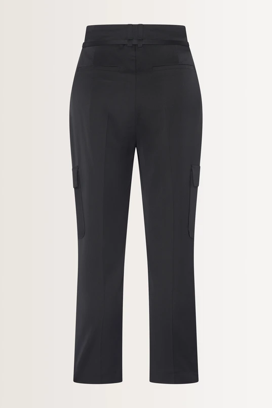 High waist cargo pantalon