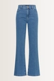 High waist wide leg jeans