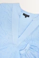 Jacquard blouse met mao-kraag