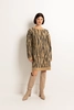 Jacquard gebreide jurk
