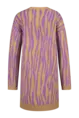 Jacquard gebreide jurk