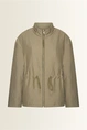 Jacquard jack met opstaande kraag Maura