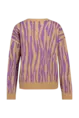 Jacquard trui