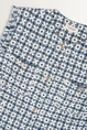 Jacquard vest tweed-look