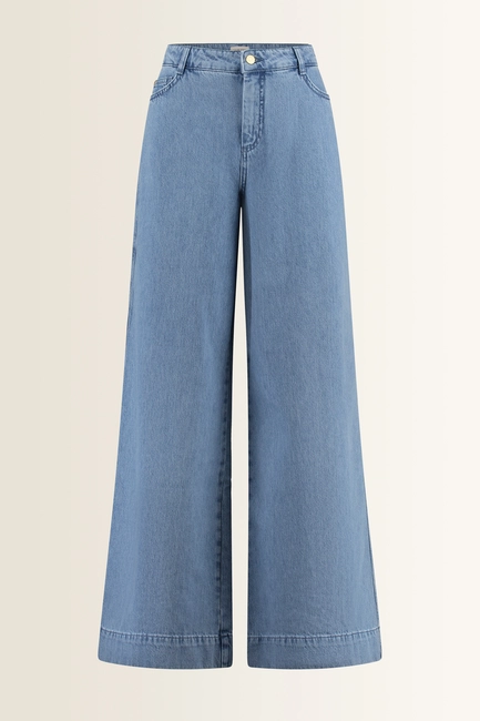 Jeans extra wijde pijpen