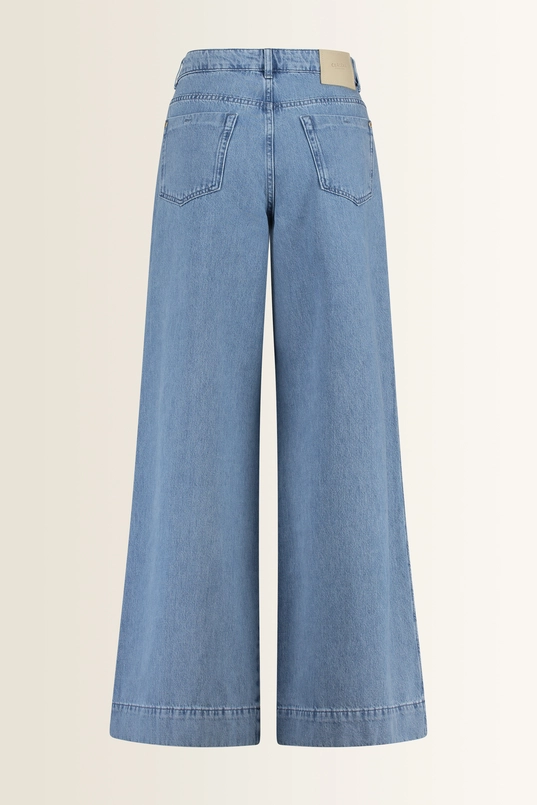 Jeans extra wijde pijpen