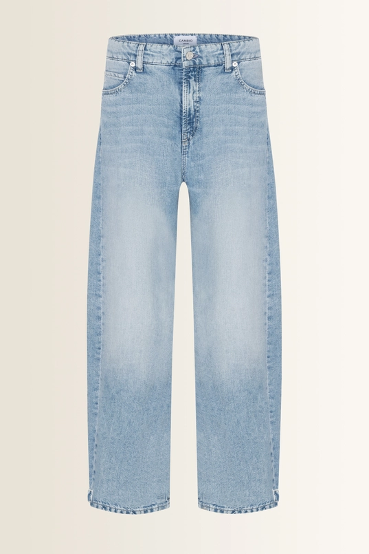 Jeans in katoen-linnenmix Oaklyn Cambio
