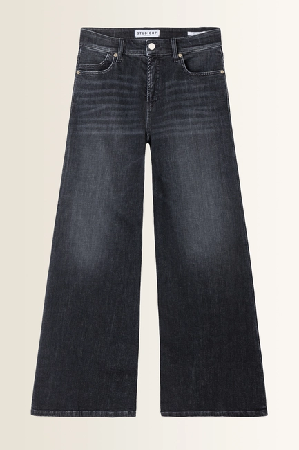 Jeans in palazzopasvorm Palazzo Cambio