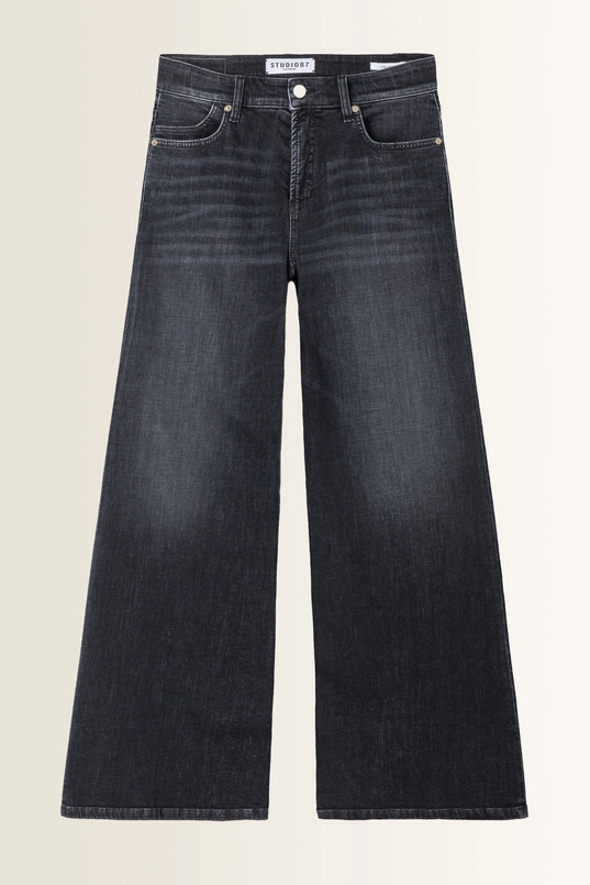 Jeans in palazzopasvorm Palazzo Cambio