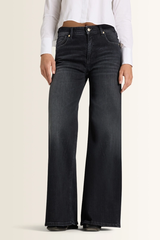 Jeans in palazzopasvorm Palazzo Cambio